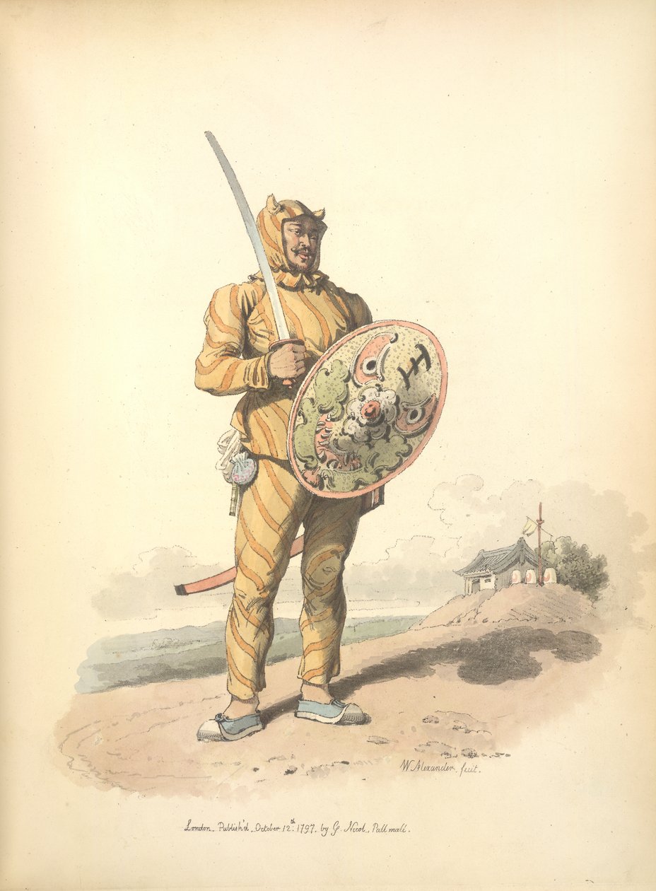 Infantería china de William Alexander