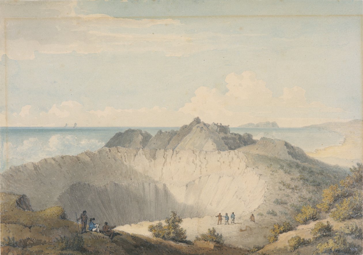 Cráter de la cumbre del monte Worroray, Owhyhee de William Alexander