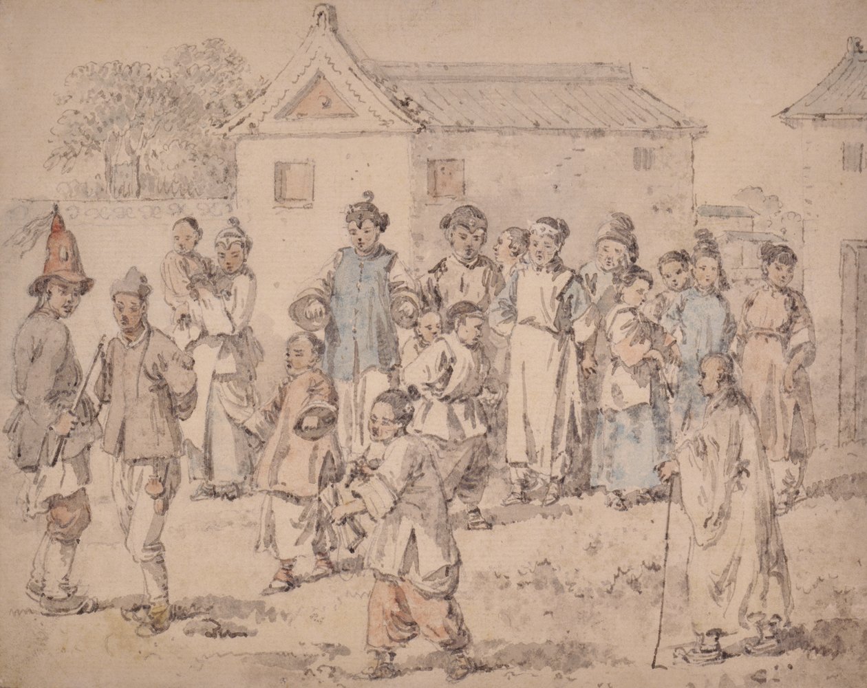 Grupo de chinos de William Alexander