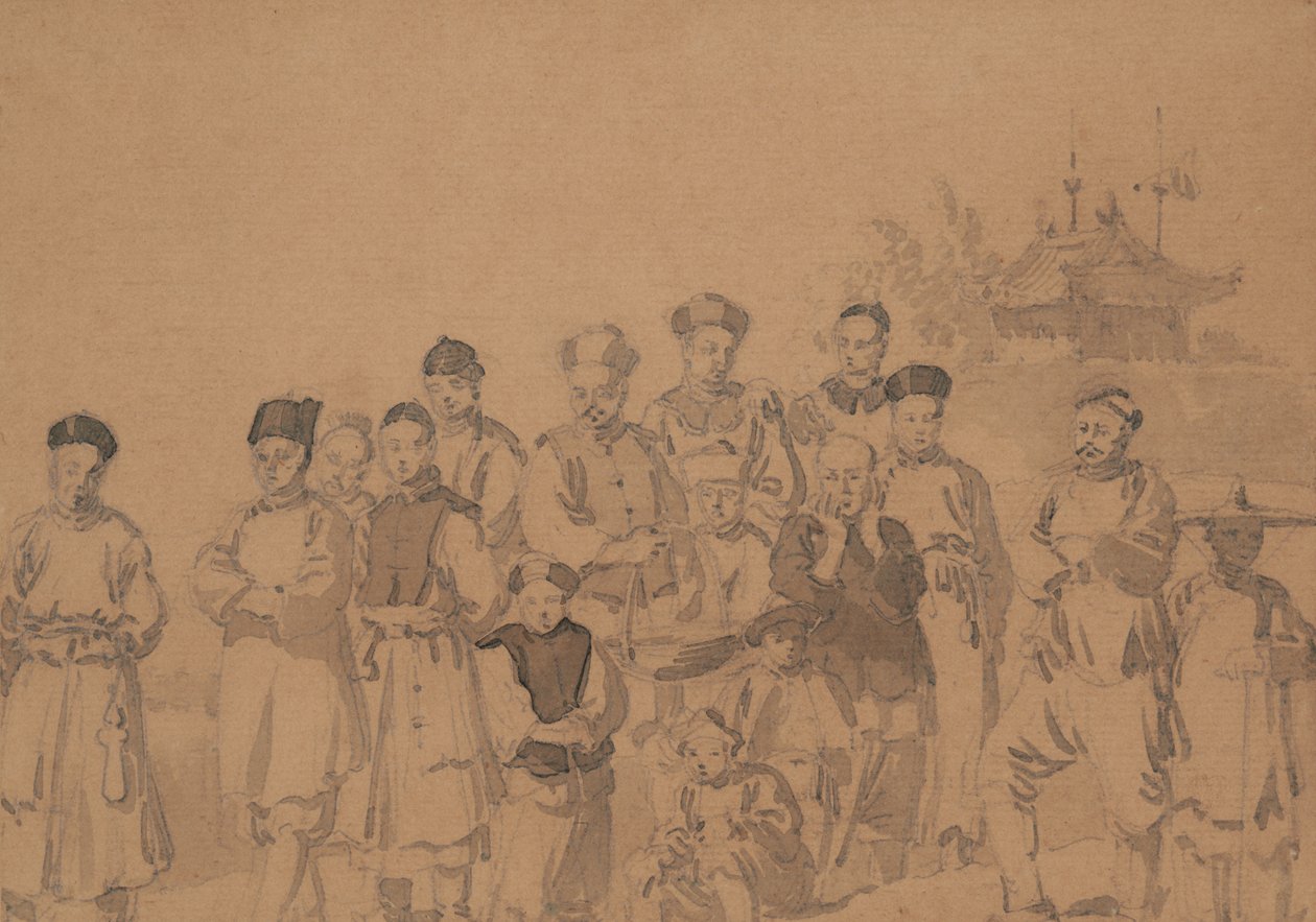 Grupo de chinos de William Alexander