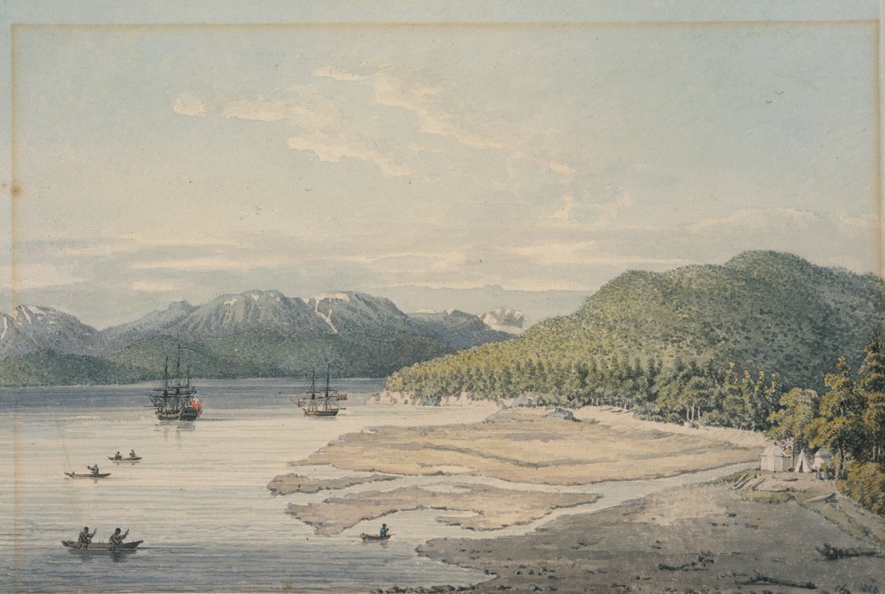 Ensenada del Salmón, ensenada del Observatorio de William Alexander