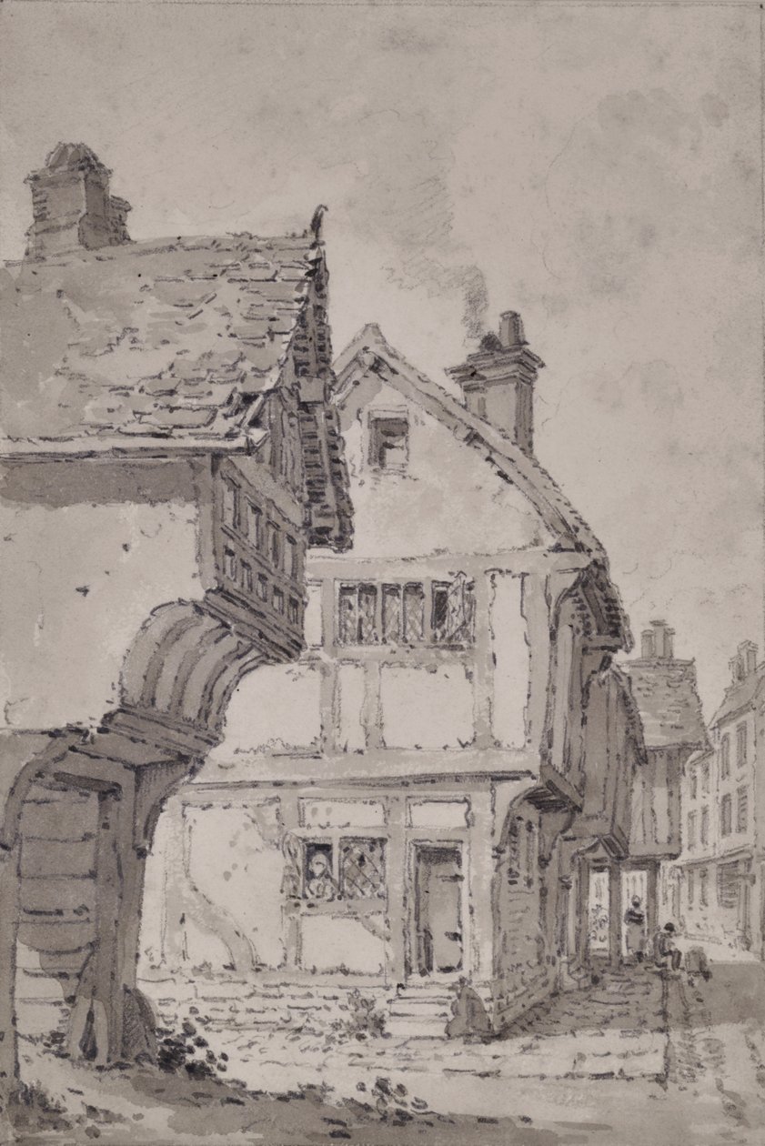 Escena de la calle de William Alexander