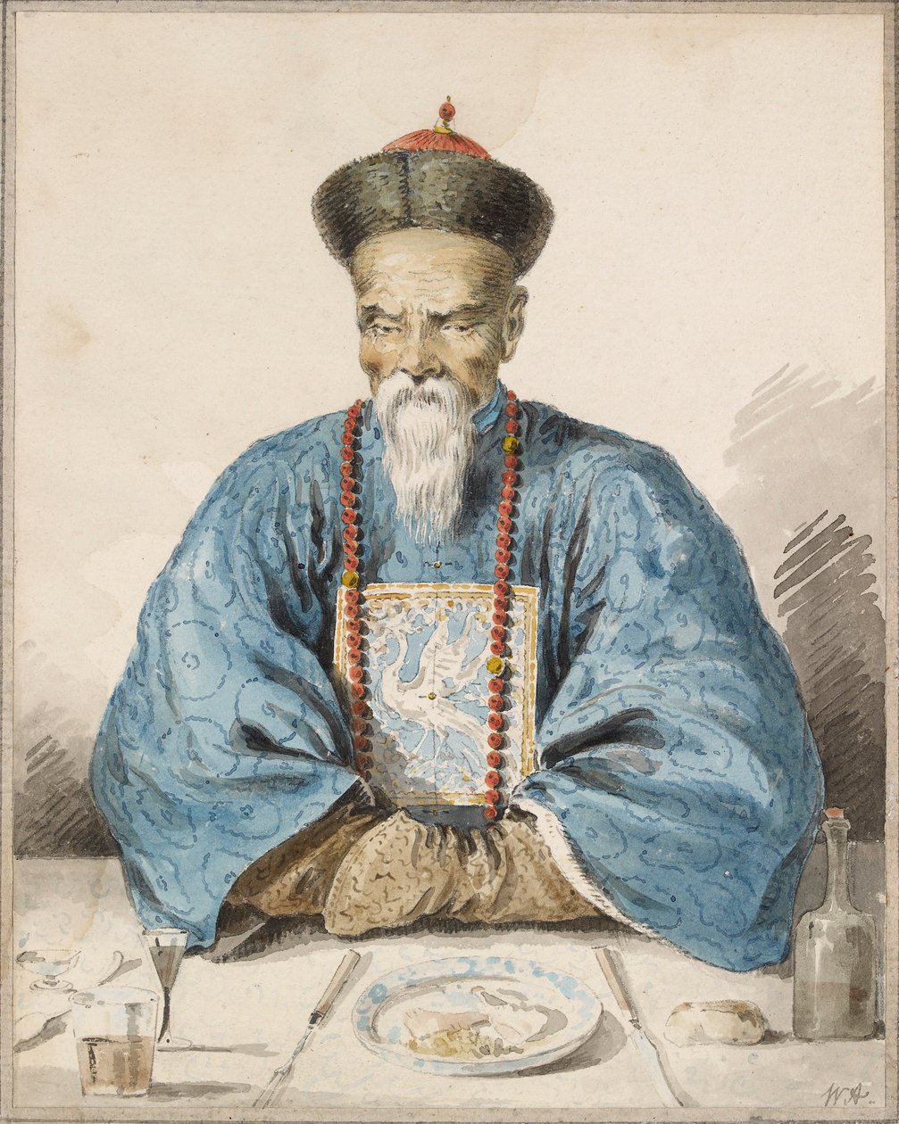 El Fou-yen de Cantón, c. 1790s de William Alexander
