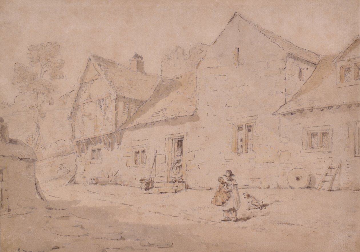 Escenario del pueblo, Kent de William Alexander