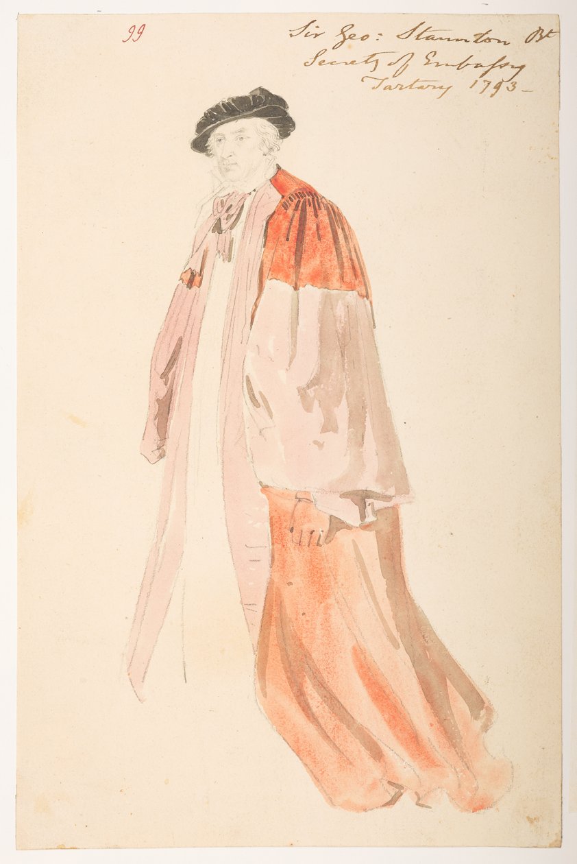 WD 959 sección 1 f.99, Sir George Staunton de William Alexander