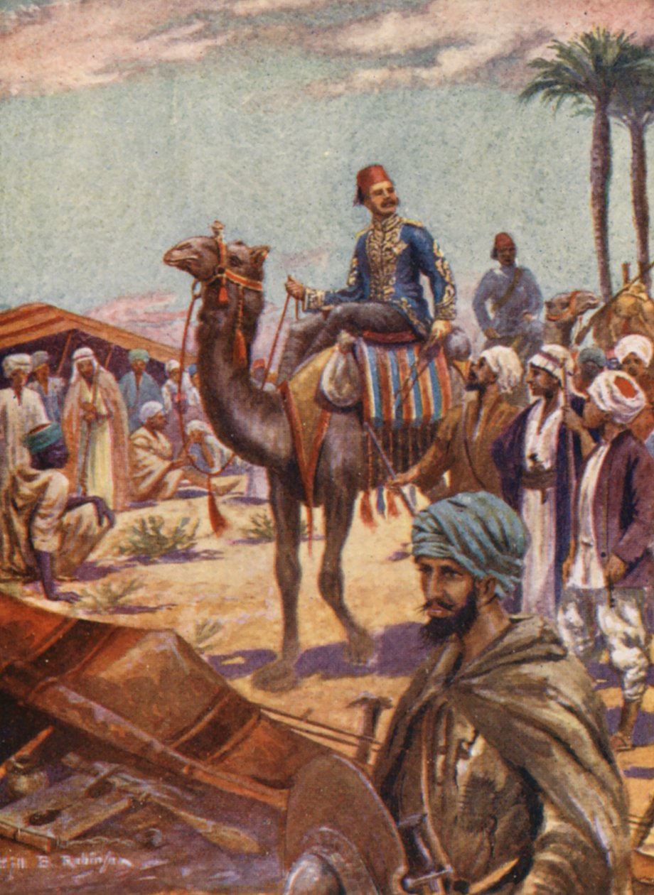 Ilustración de la vida del General Gordon (litografía en color) de William B. Robinson
