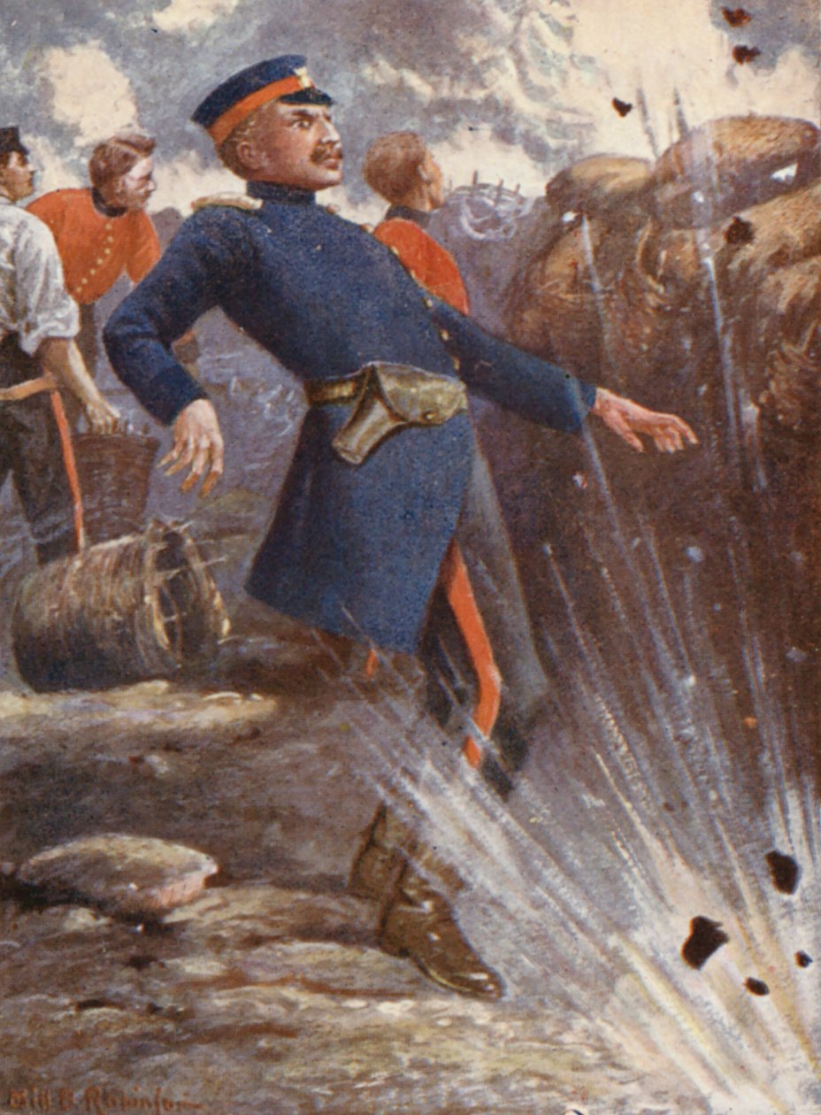 Ilustración de la vida del General Gordon (litografía en color) de William B. Robinson