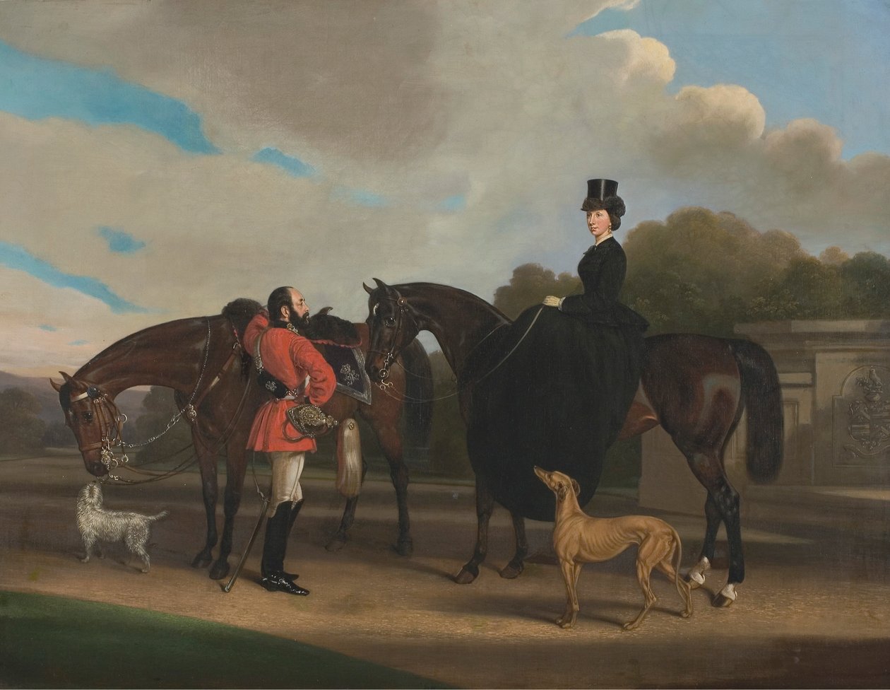 Lord y Lady Twemlow de William Barraud