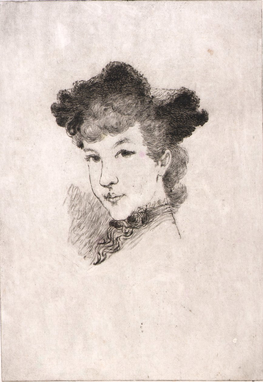 (Cabeza de mujer) de William Baxter Closson