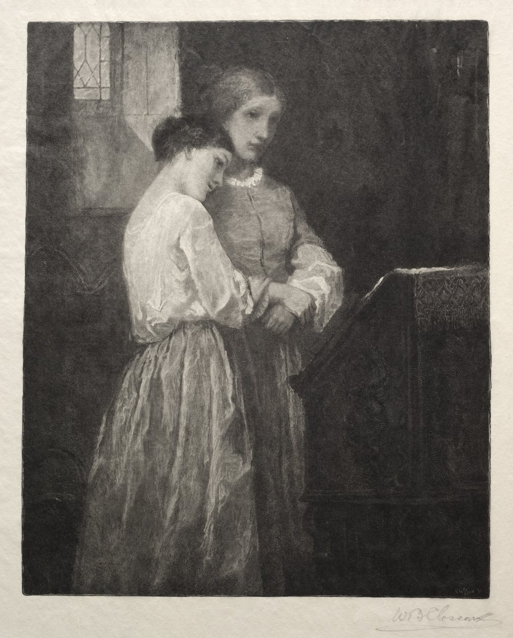 Los Oyentes, 1887 de William Baxter Palmer Closson