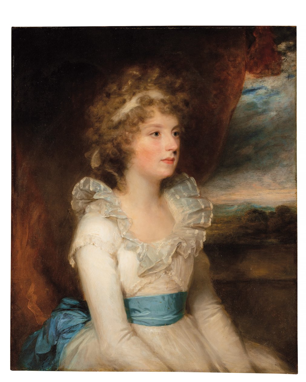 Retrato de Elizabeth Keene (f. 1845) de William Beechey