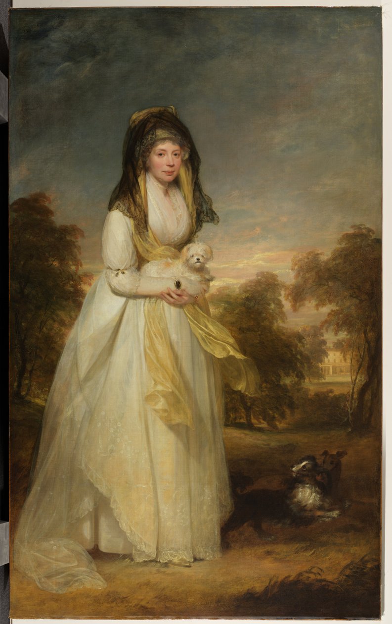 Retrato de la reina Charlotte (1744-1818) de William Beechey