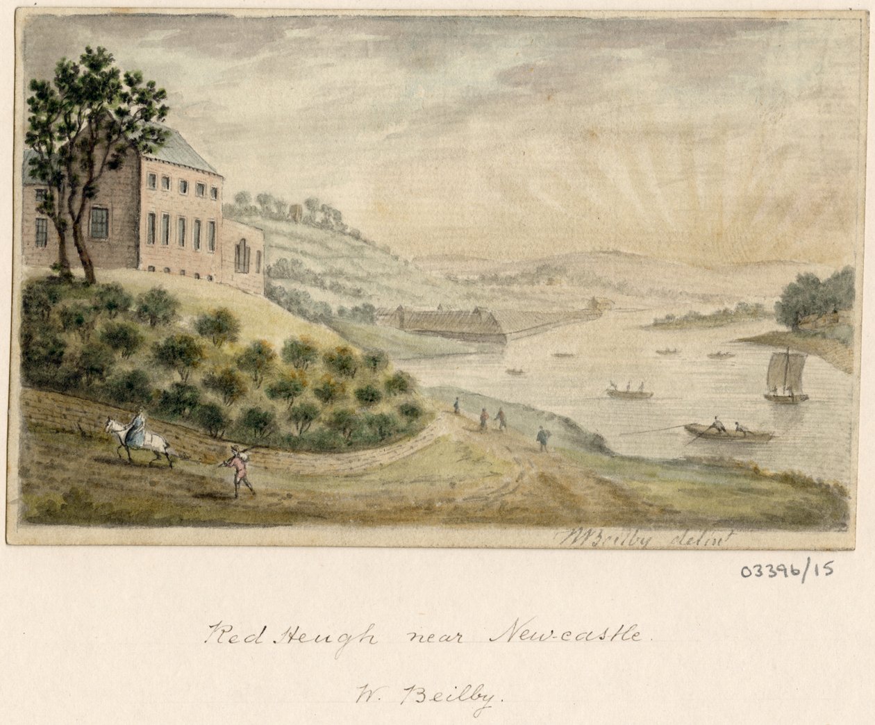 Una serie de bocetos, vistas en Gran Bretaña, el continente y América de William Beilby