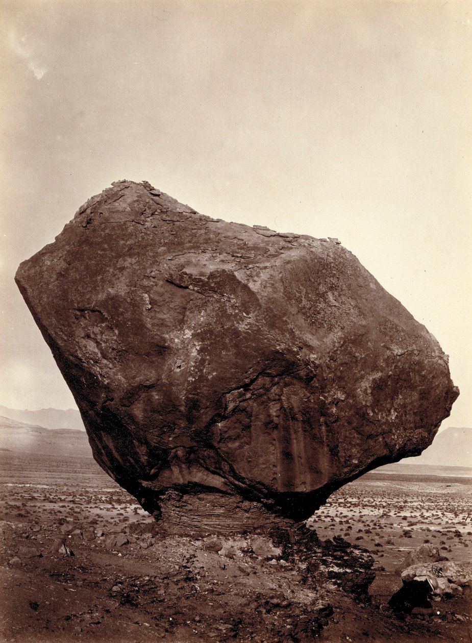 Roca encaramada, Rocker Creek, Arizona de William Bell