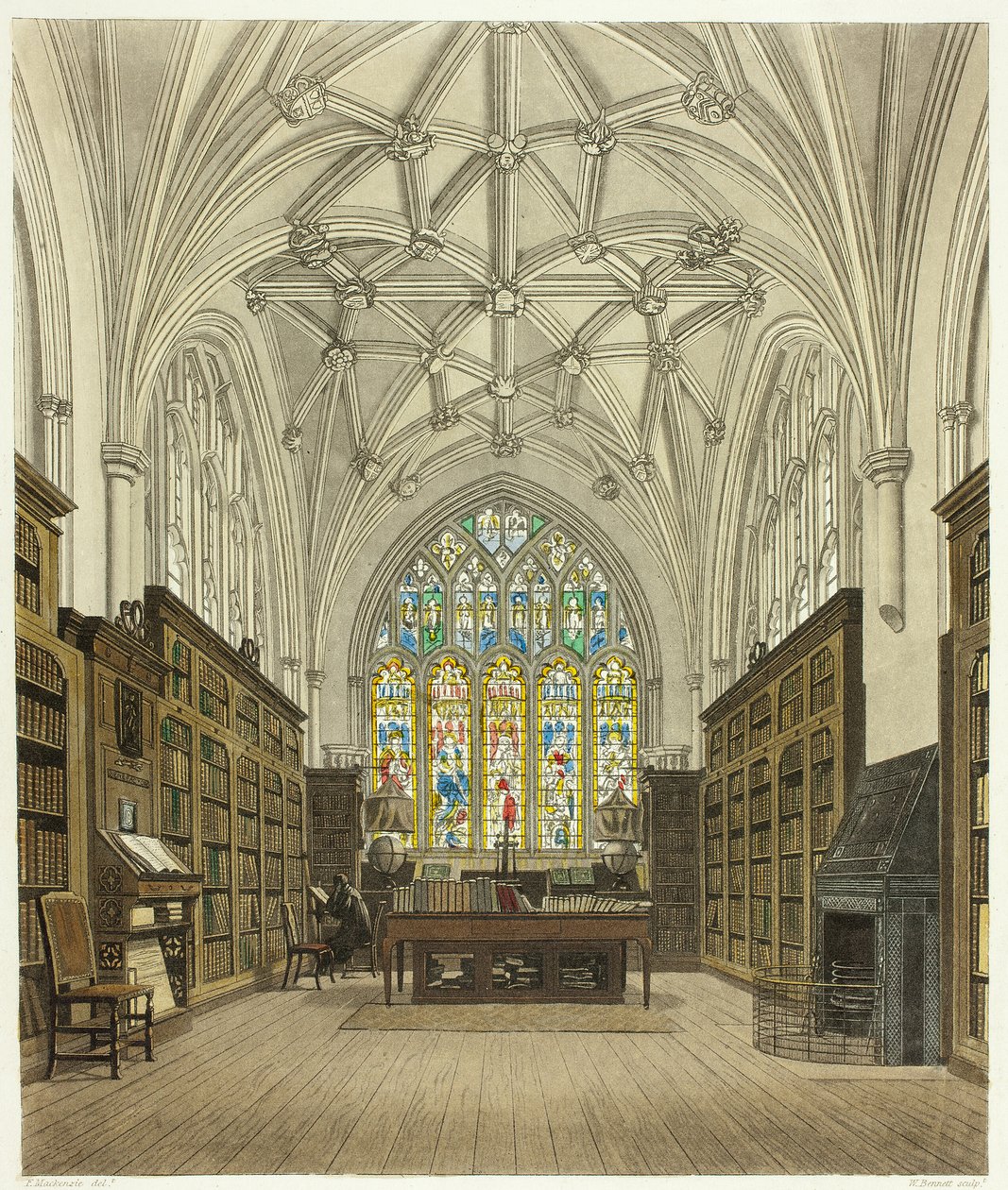 Biblioteca del Winchester College de William Bennett