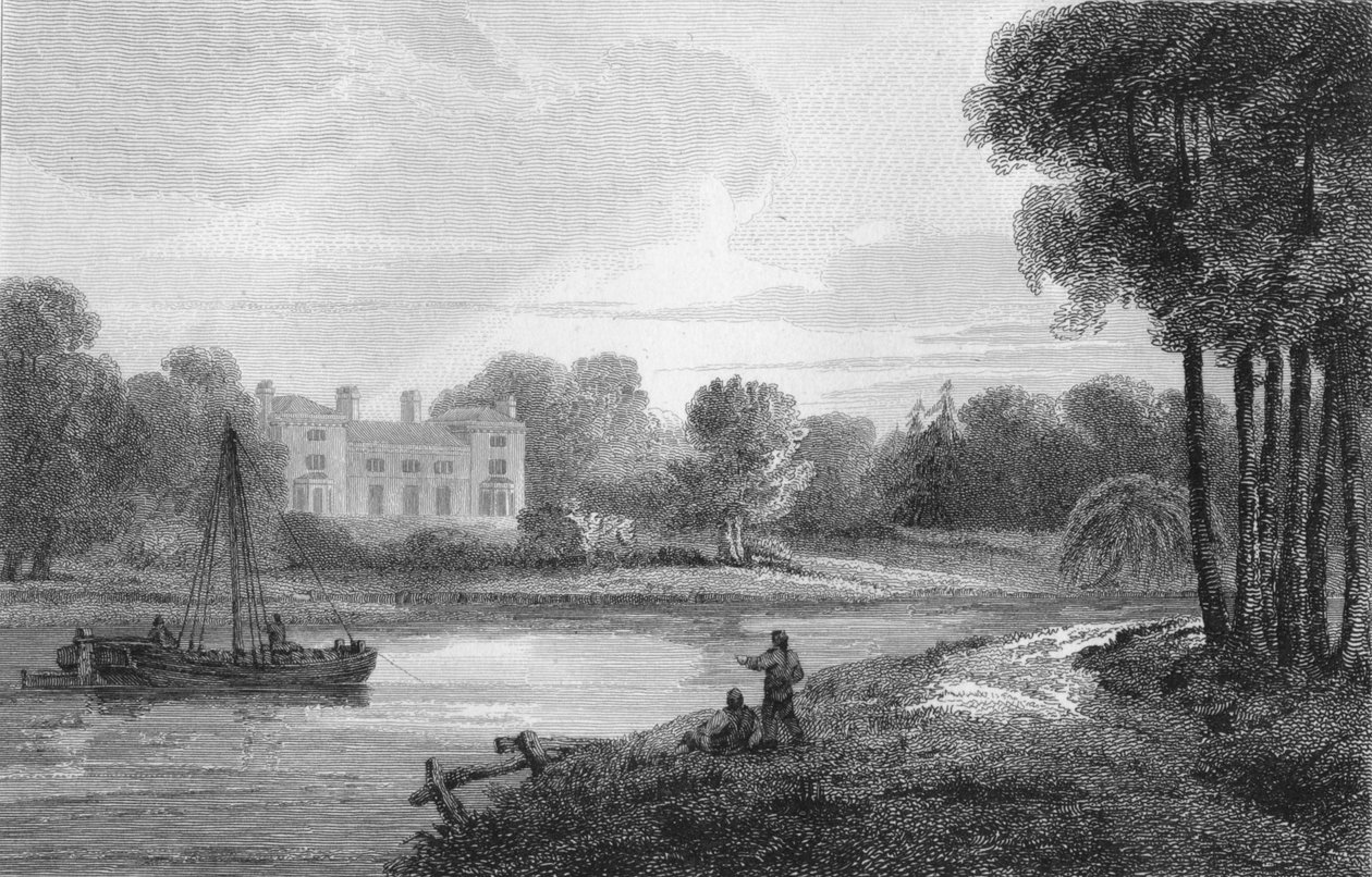 Villa de Lady Sullivan, 1809 de William Bernard Cooke