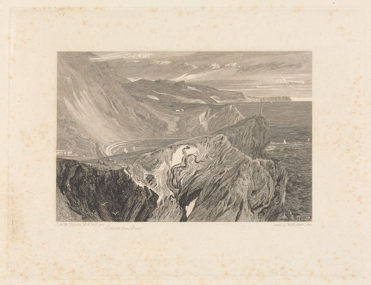 Cala Lulworth, Dorset de William Bernard Cooke