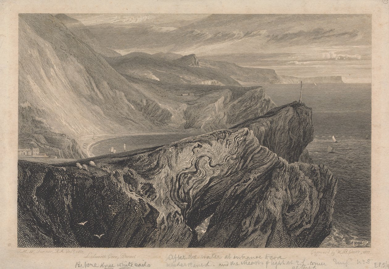 Cala Lulworth, Dorset de William Bernard Cooke