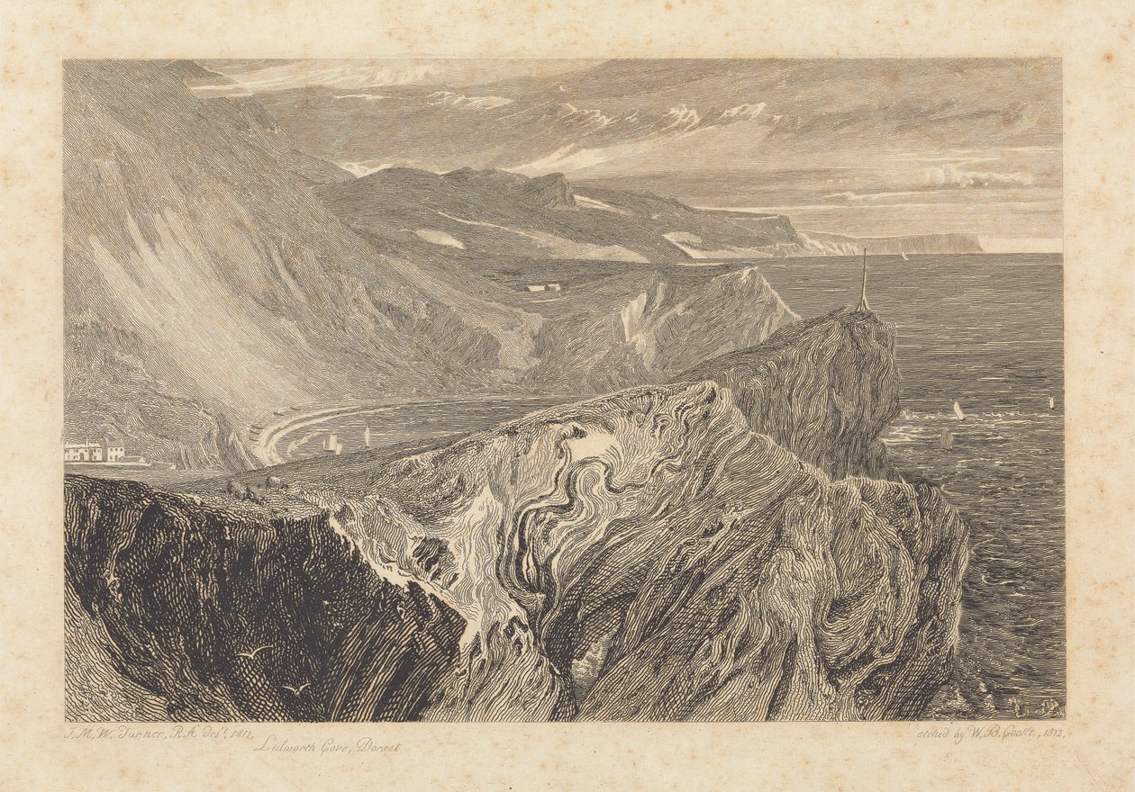 Cala Lulworth, Dorset de William Bernard Cooke
