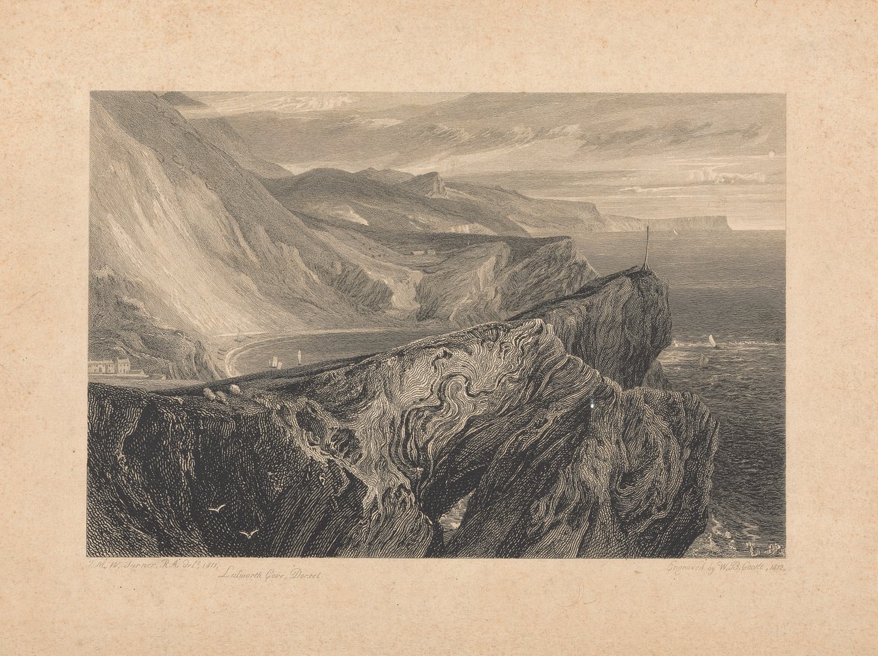 Cala Lulworth, Dorset de William Bernard Cooke