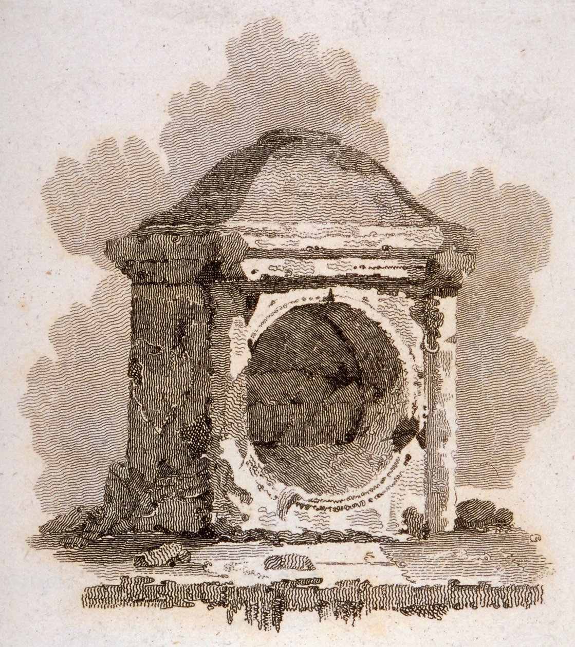 La Piedra de Londres, Cannon Street, Ciudad de Londres, 1806 de William Bernard Cooke