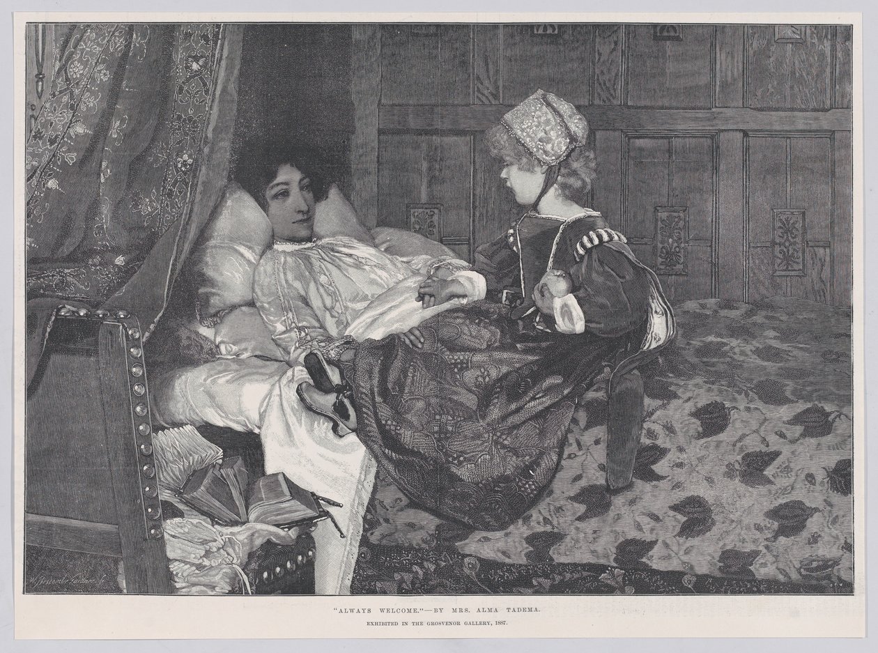 Siempre bienvenidos, de "The Illustrated London News" de William Biscombe Gardner