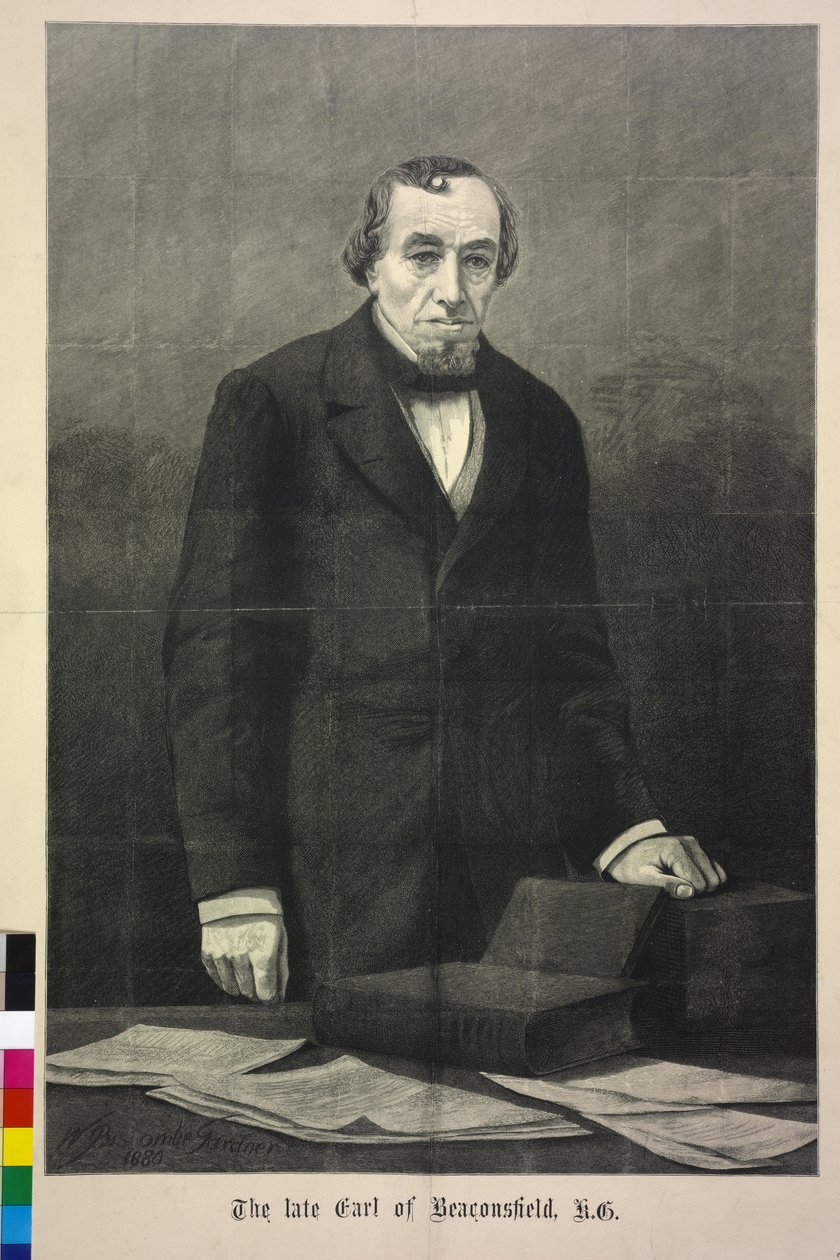 Benjamin Disraeli de William Biscombe Gardner