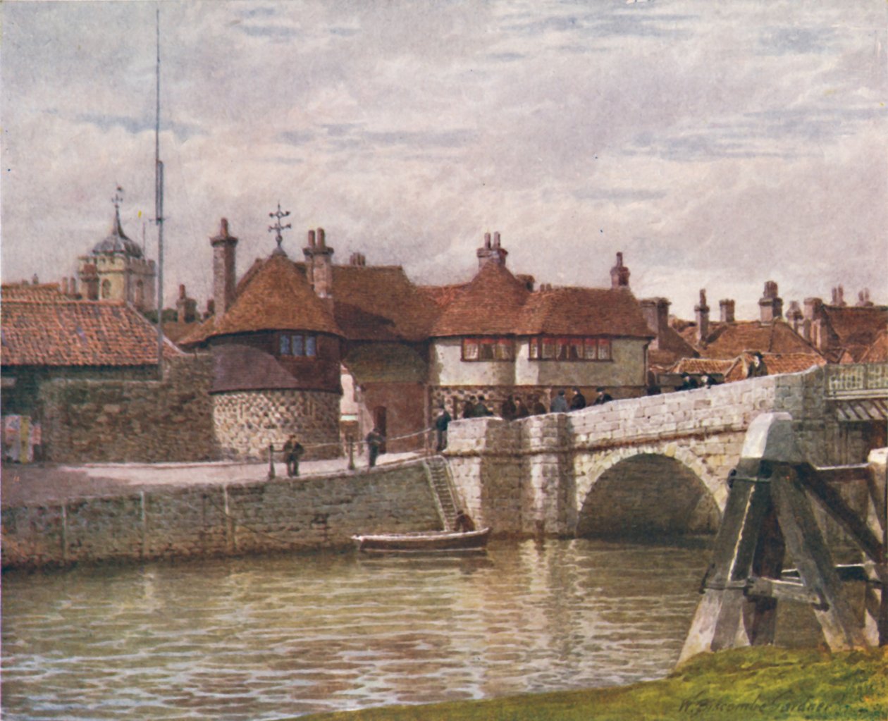 El Barbican, Sandwich, 1907 de William Biscombe Gardner