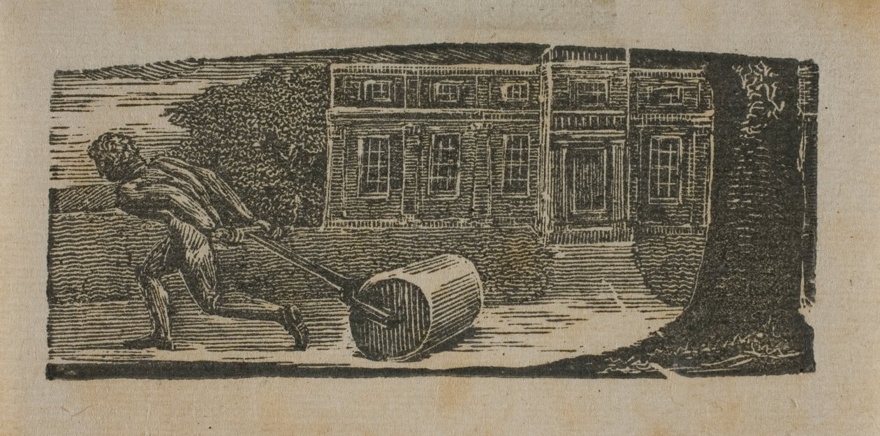 Una piedra rodante siempre está libre de musgo, de Las pastorales de Virgilio de William Blake