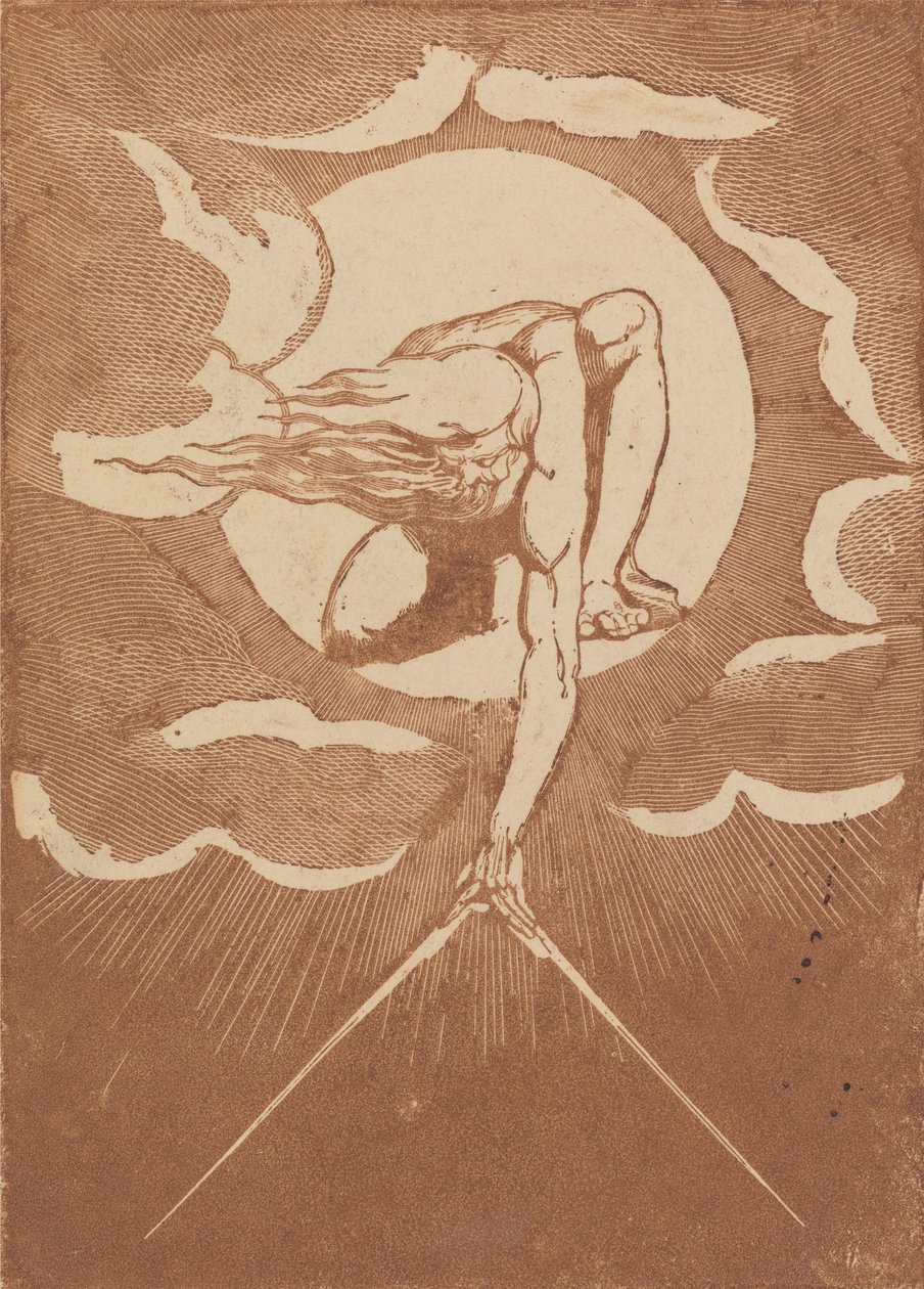 Europa. Una profecía; Frontispicio de William Blake