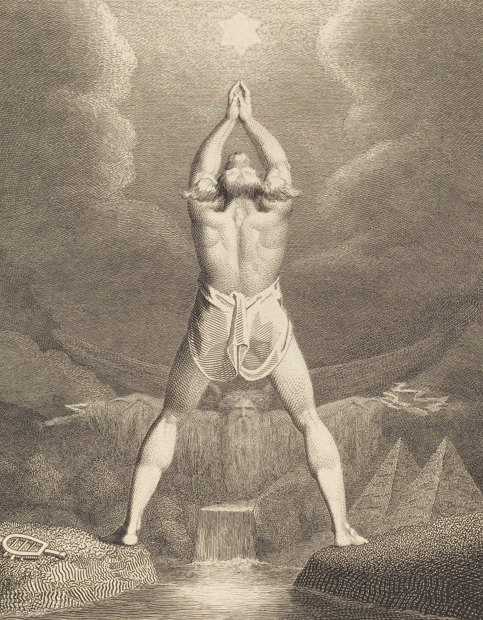 Fertilización de Egipto de William Blake