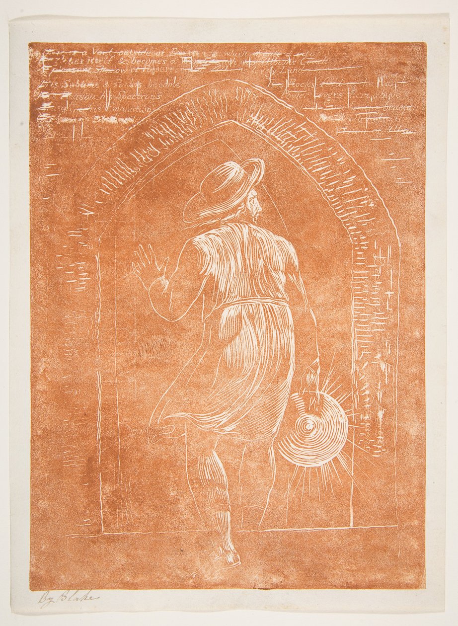 Frontispicio para Jerusalén, la emanación del Gran Albión, [ca. 1804-20] de William Blake