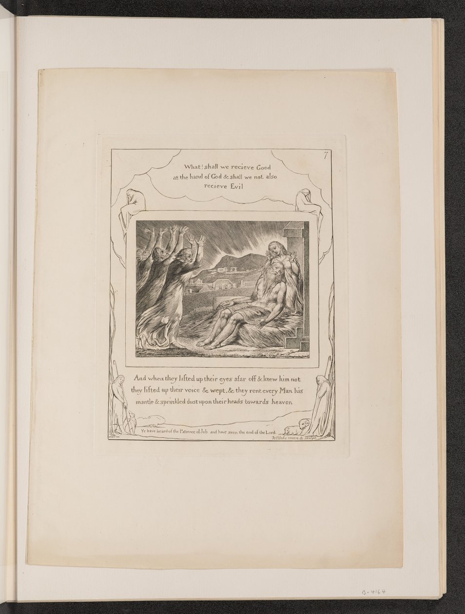 Los consoladores de Job de William Blake