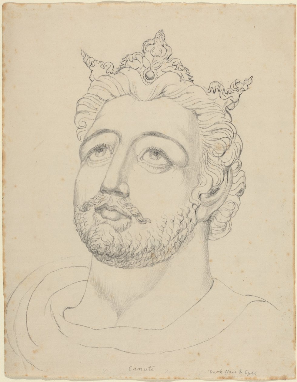 El rey Canuto de William Blake