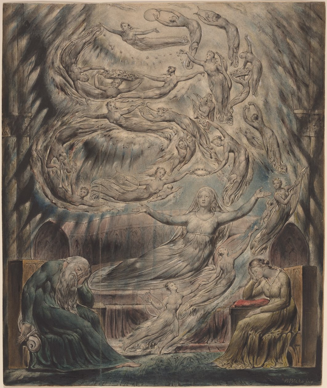 El sueño de la reina Catalina de William Blake