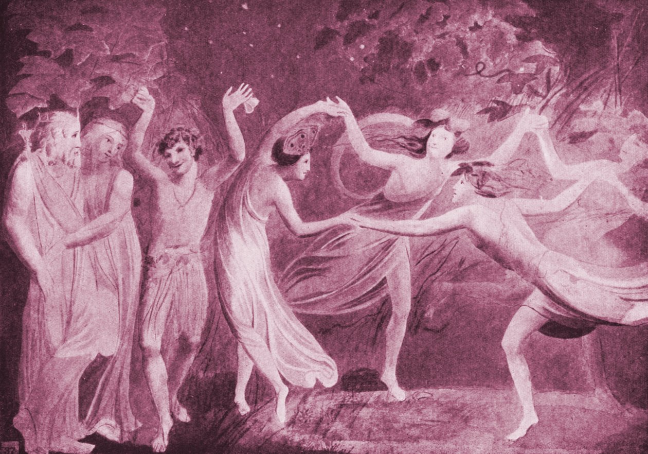 El sueño de una noche de verano de William Blake