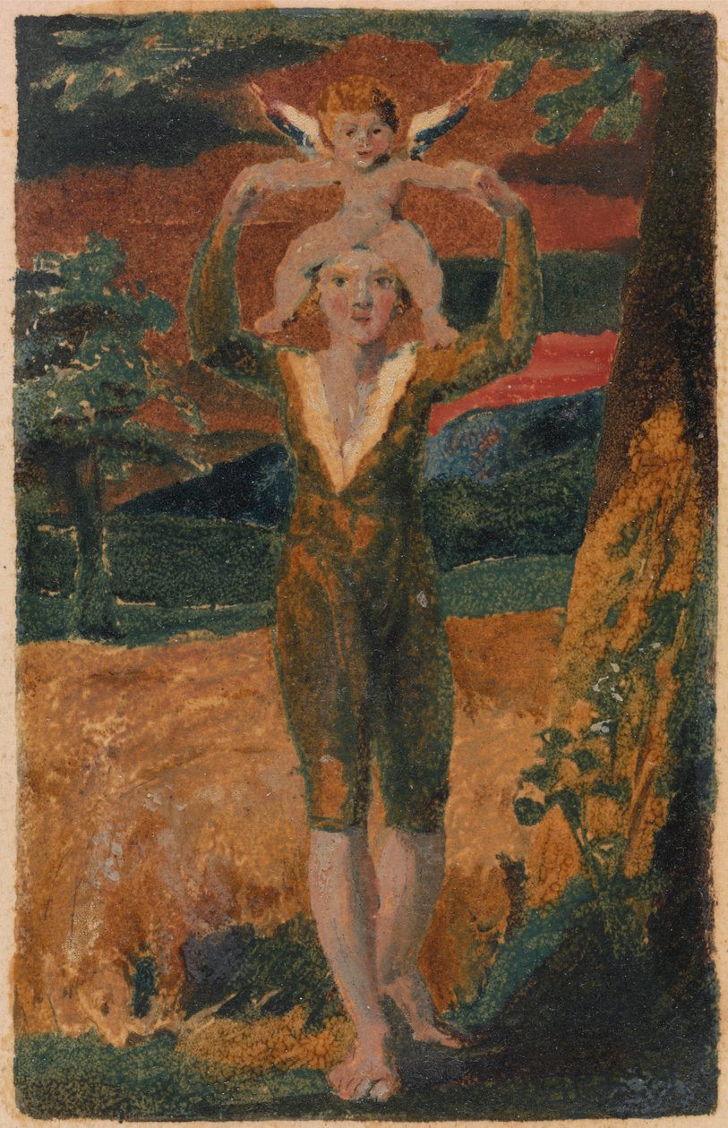 Canciones de la inocencia y de la experiencia, Lámina 32, Frontispicio de la experiencia (Bentley 28) de William Blake