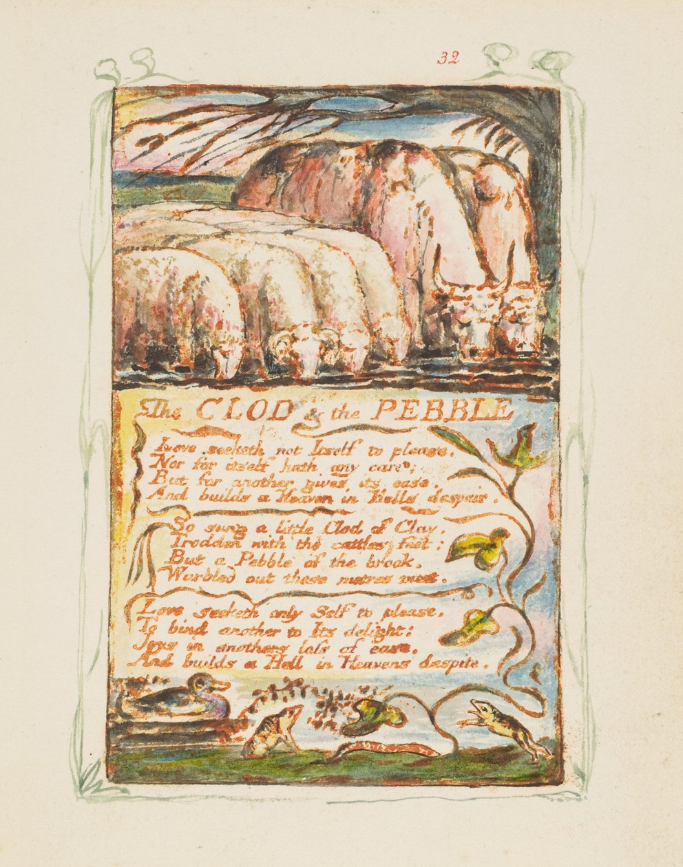 Canciones de Inocencia y de Experiencia: El Terrón y el Guijarro de William Blake