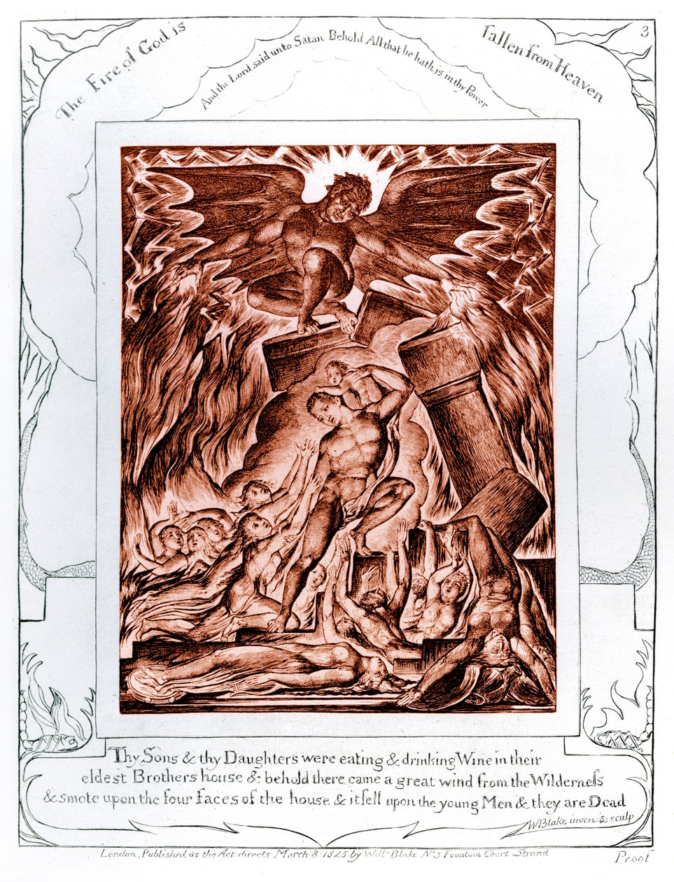Ilustraciones del Libro de Job por William Blake de William Blake