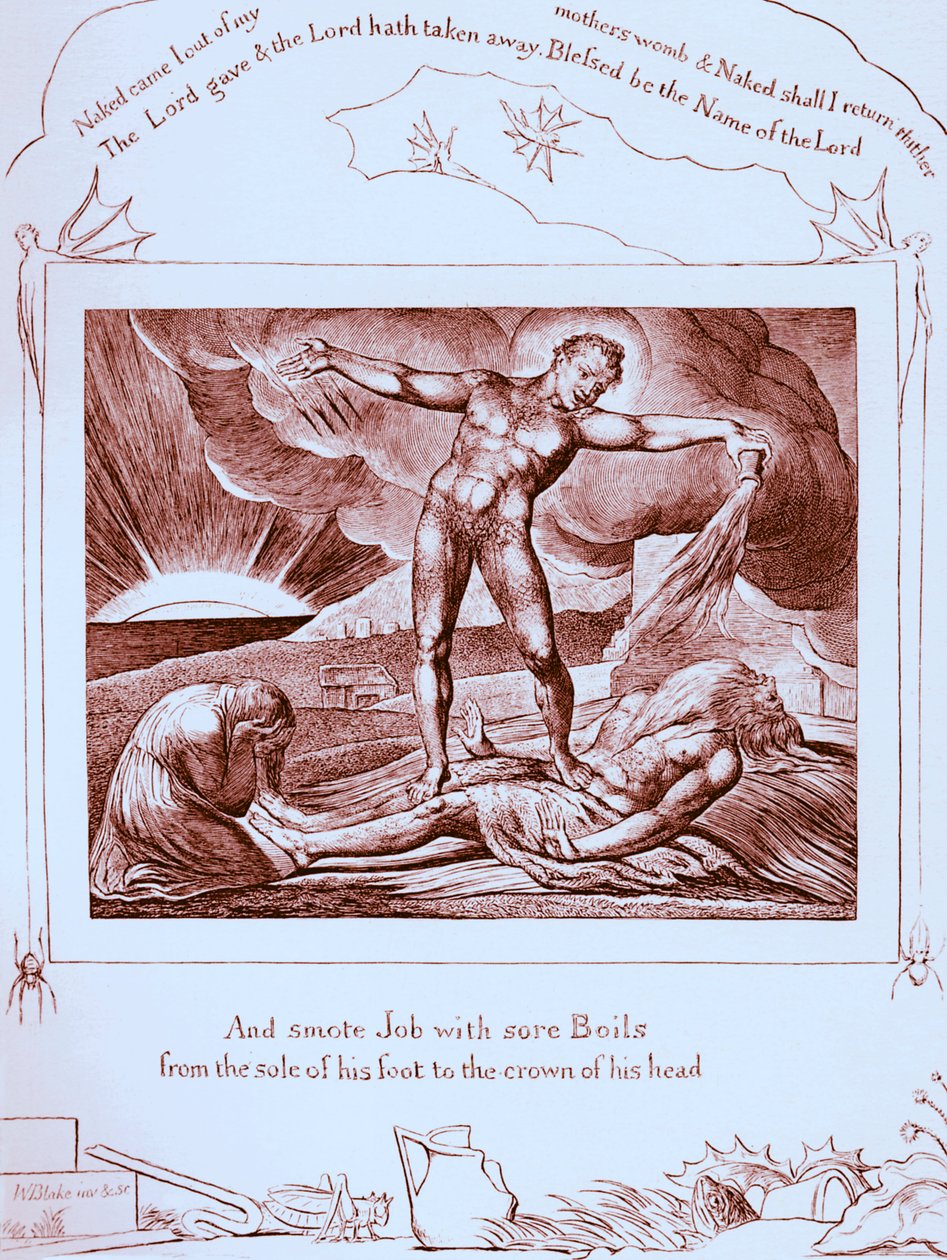 Ilustraciones del Libro de Job de William Blake