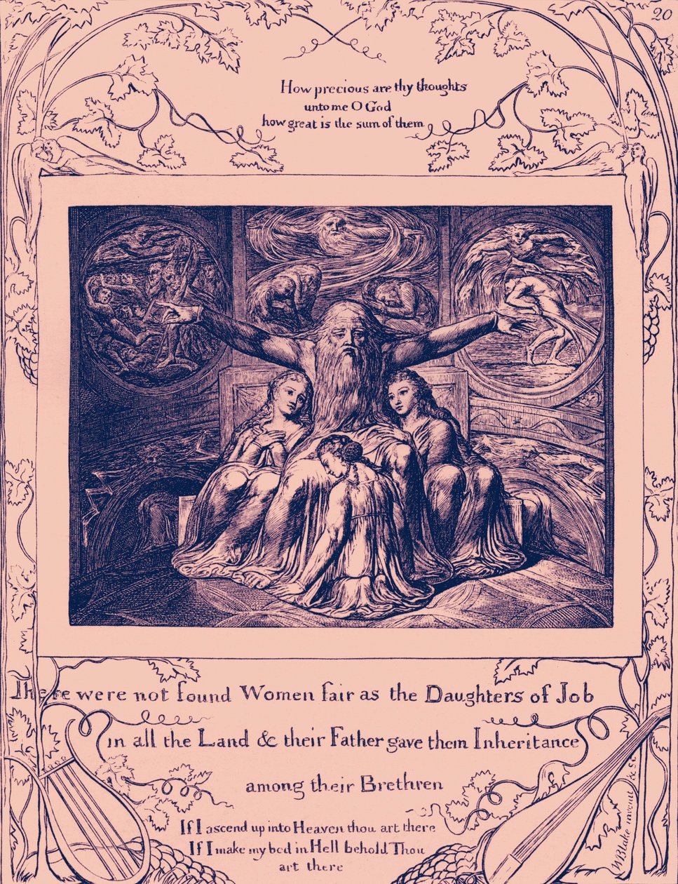 Ilustraciones del Libro de Job de William Blake