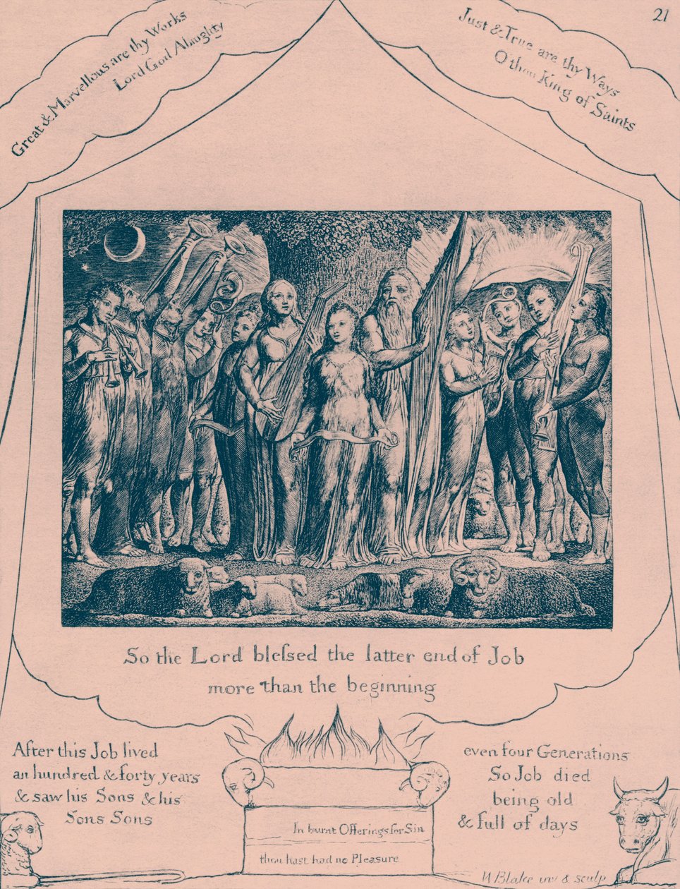 Ilustraciones del Libro de Job de William Blake
