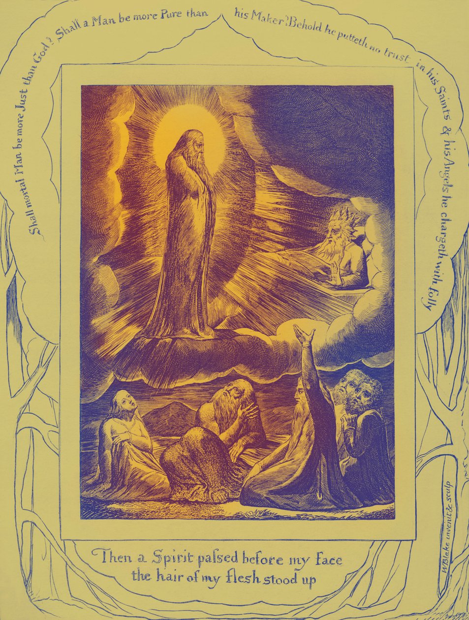 El libro de Job, ilustraciones de William Blake de William Blake