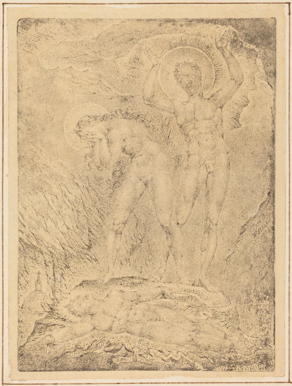 El encadenamiento de Orc de William Blake