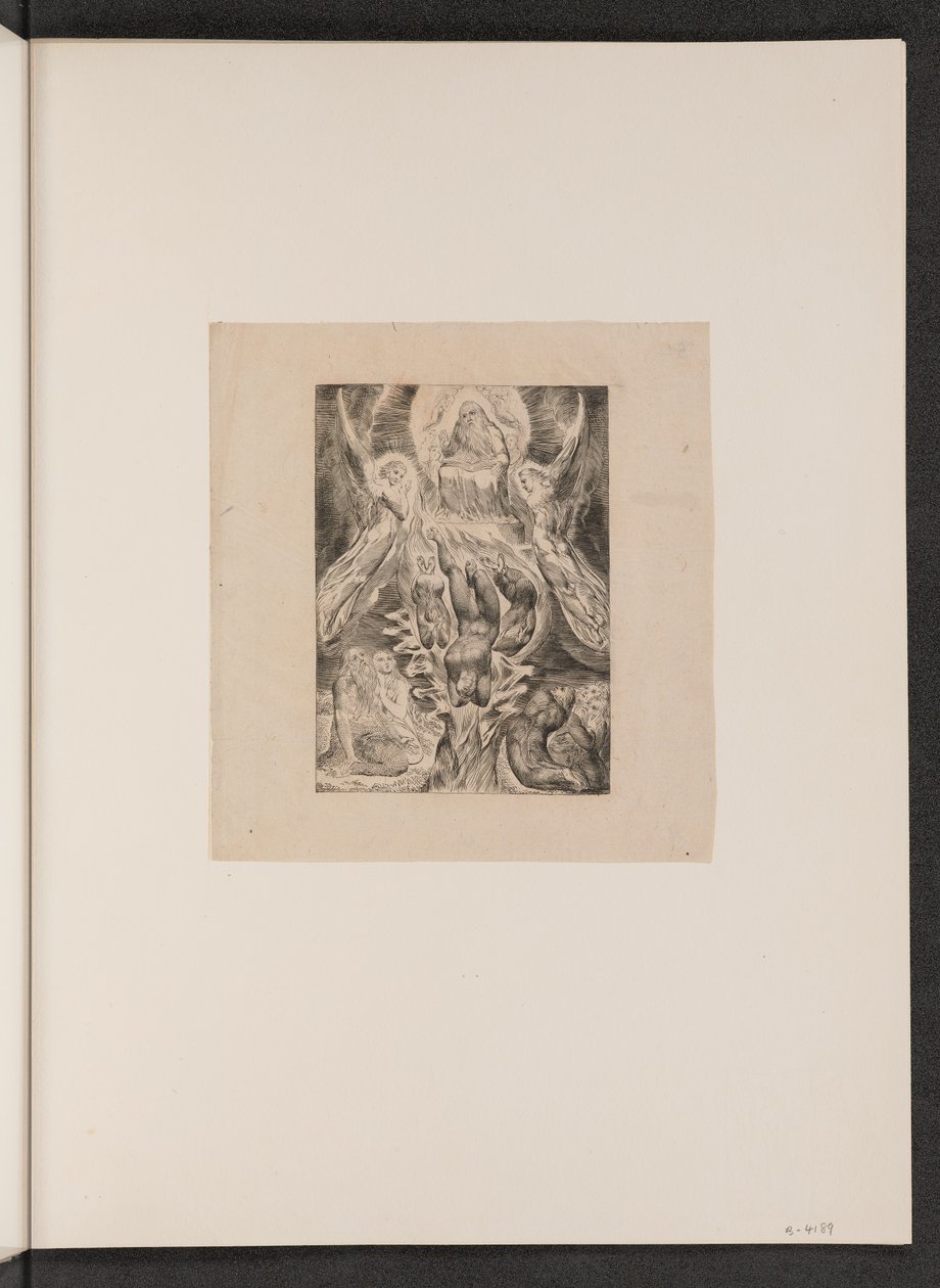 La caída de Satanás de William Blake