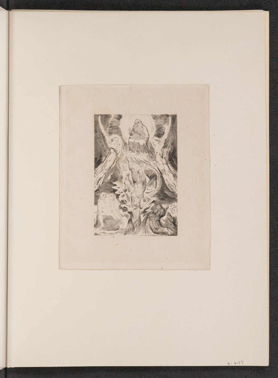 La caída de Satanás de William Blake