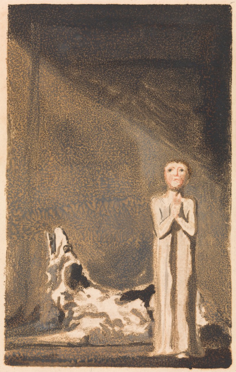 El Primer Libro de Urizen, Placa 24 (Bentley 26) de William Blake