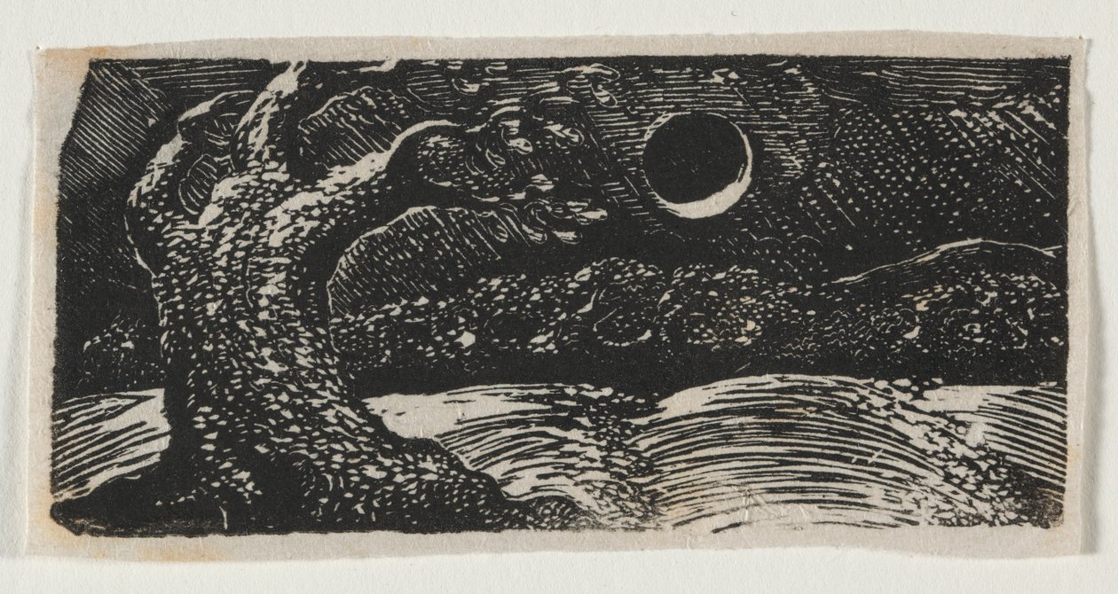 Las pastorales de Virgilio, Égloga I: El árbol arruinado de William Blake