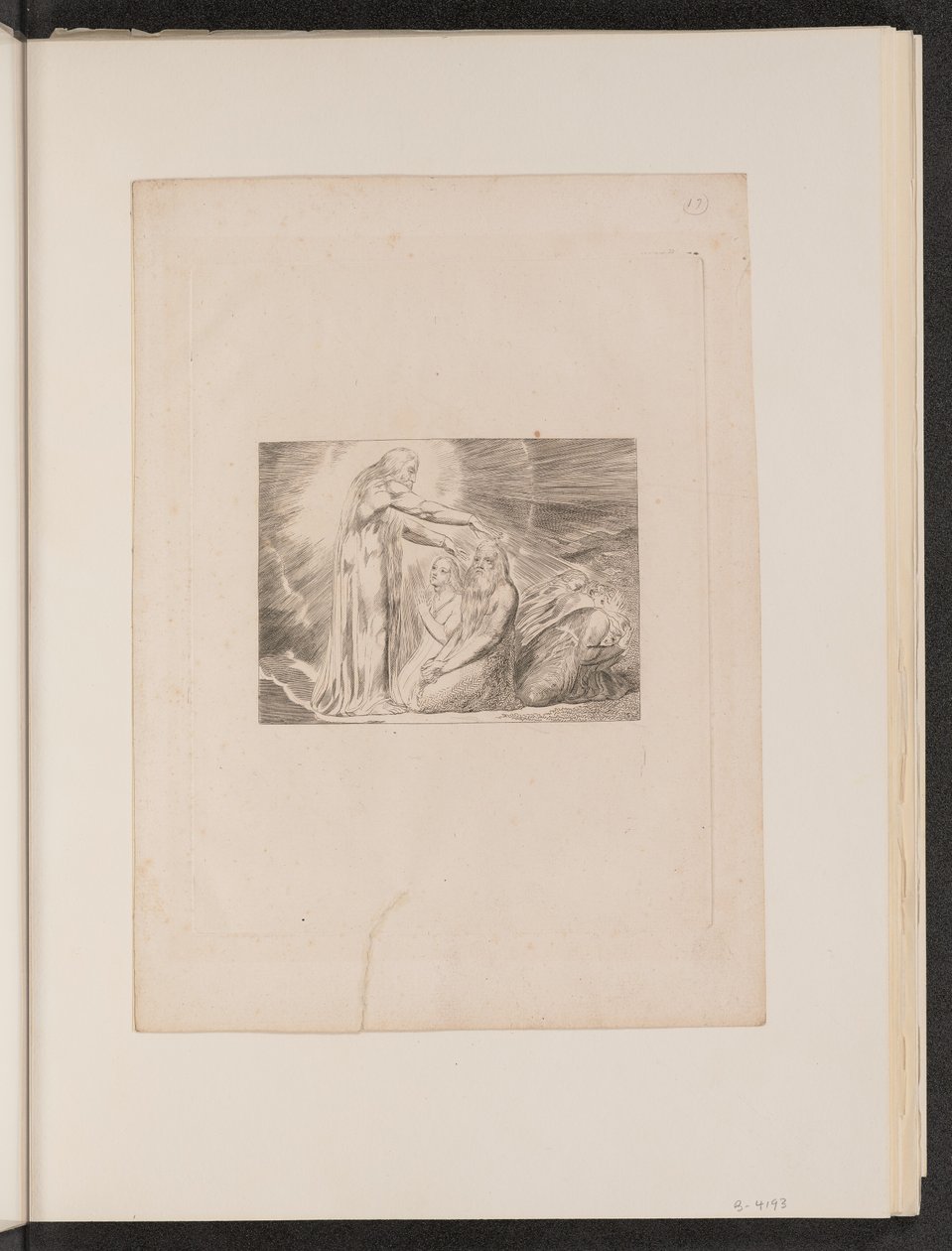 La visión de Cristo de William Blake