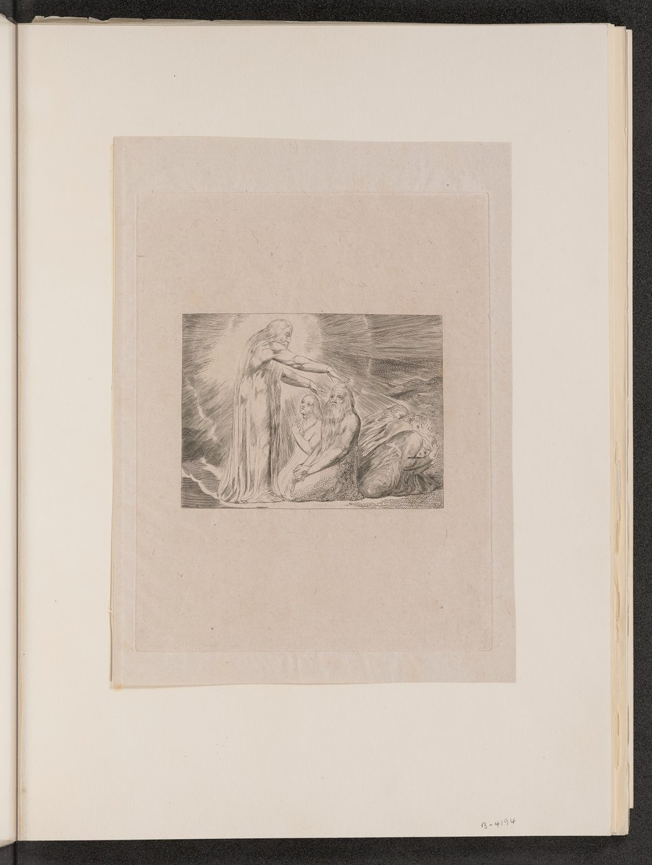 La visión de Cristo de William Blake